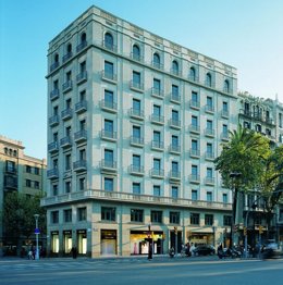 Edificio donde se ubica el sexto centro de negocios de Regus en Barcelona