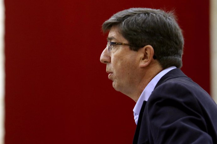 El líder andaluz de Cs, Juan Marín