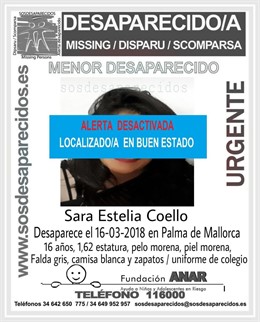 Localizada Sara Estelia