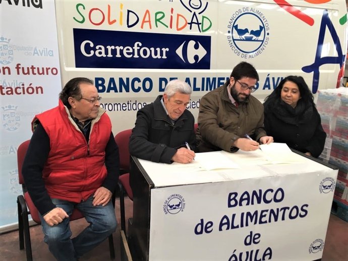 Rueda de prensa del Banco Alimentos, 21-3-18