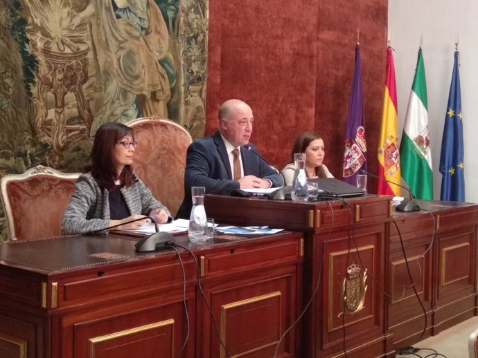 Antonio Ruiz preside el Pleno de la Diputación