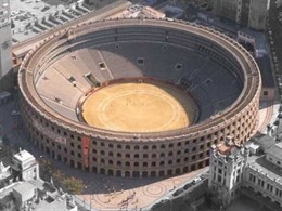 Plaza de toros de Valencia para la eliminatoria de Copa Davis