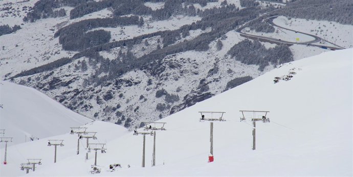 Sierra Nevada se ha visto afectada por varios temporales en 2018