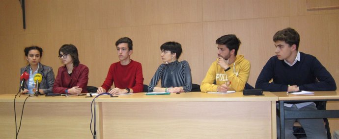 Alumnos de 2º de Bachillerato de Valladolid 21-3-2018