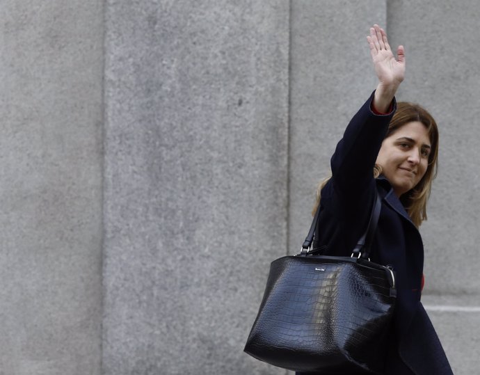 Marta Pascal llega al Supremo a declarar por el procés