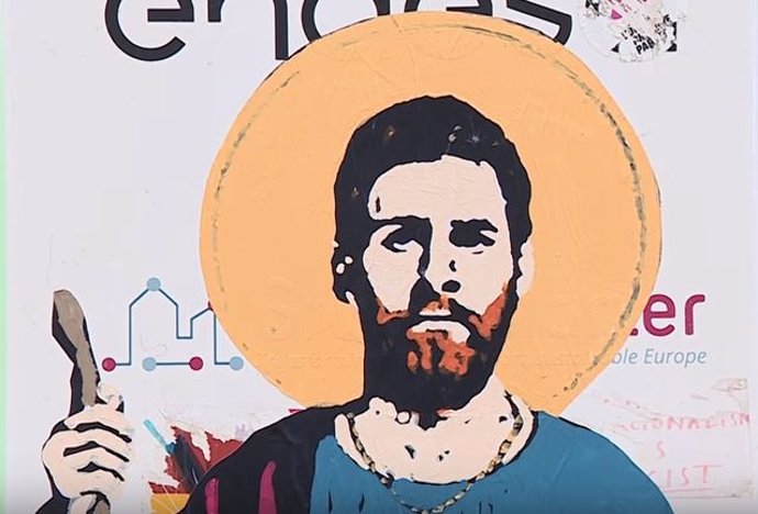 Mural de Leo Messi