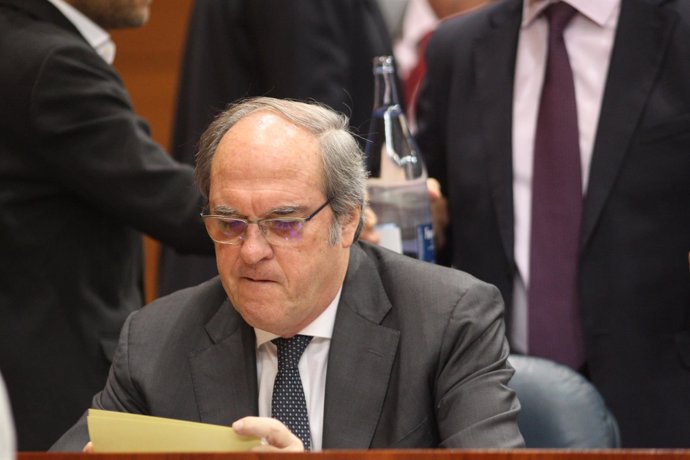 Ángel Gabilondo en la Asamblea de Madrid