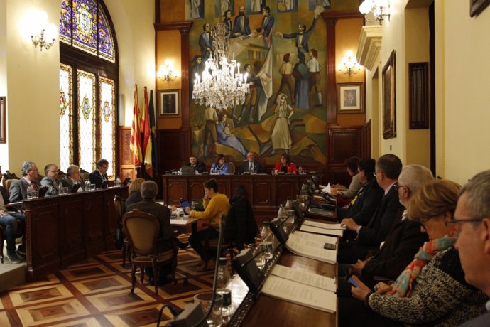 Pleno de la Diputación de Lleida