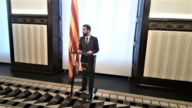 Roger Torrent, presidente del Parlament