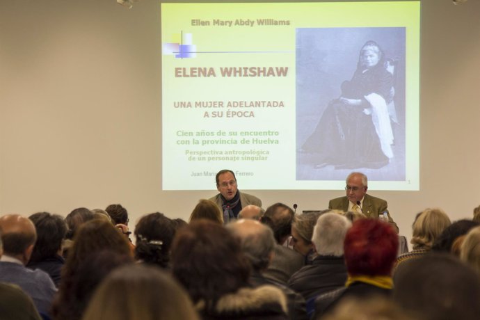 Conferencia en Huelva sobre Elena Whishaw 