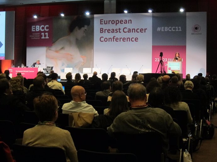 Sesión del XI Congreso Europeo de Cáncer de Mama (EBCC 11) 