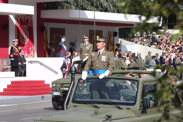 Desfile de las Fuerzas Armadas en el Día de la Hispanidad, el 12 de octubre