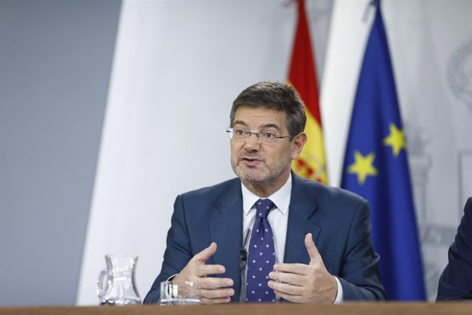 Roda de premsa de Rafael Catalá després del Consell de Ministres