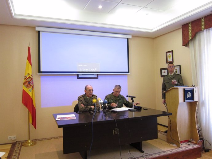 Presentación acto jura bandera en Calahorra                             