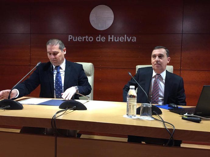 El presidente del puerto de Huelva, José Luis Ramos.