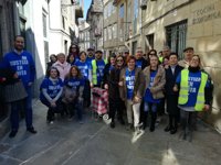 Los sindicatos de justicia piden a la Xunta reunirse el lunes tras bajar la exigencia salarial de los trabajadores