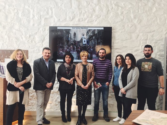 Presentación actividades Semana Santa Gipuzkoa