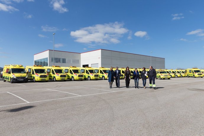 Nueva flota de transporte sanitario de Cantabria