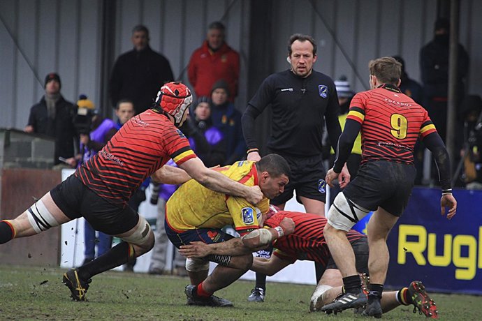 La Federación Española de Rugby reclama a la FER por el España - Belgica