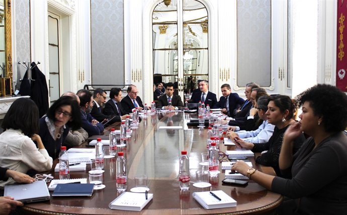Reunión del Colegio de Abogados de Madrid