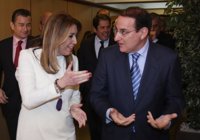 Susana Díaz pide el apoyo a las empresas andaluzas para "dar el salto cualitativo a la convergencia"