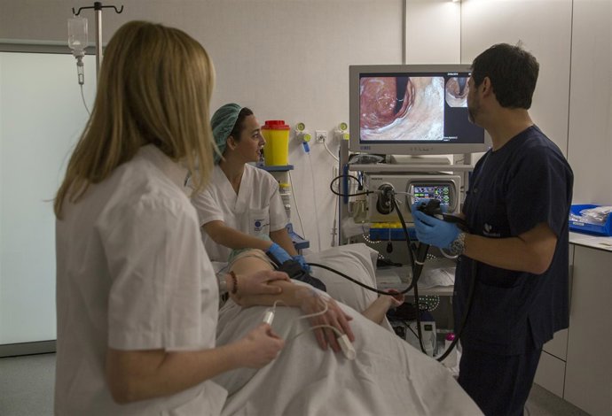 Una endoscopia en el Hospital Dexeus de Barcelona 