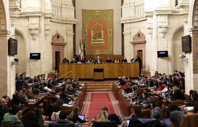 Pleno del Parlamento de Andalucía