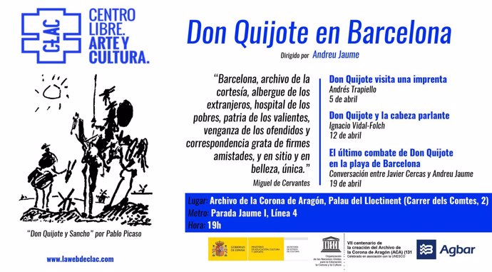 Jornada Don Quijote en Barcelona