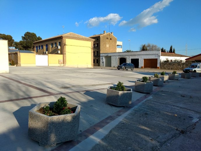 Nueva plaza dedicada a los danzantes en Las Pedrosas 
