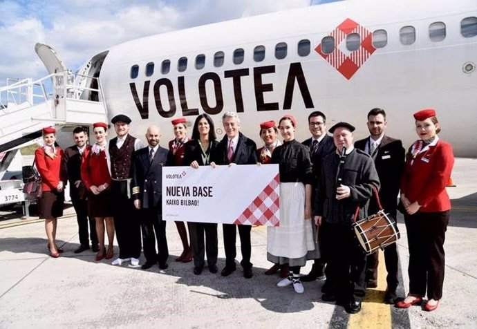 Volotea inaugura nueva base en Bilbao