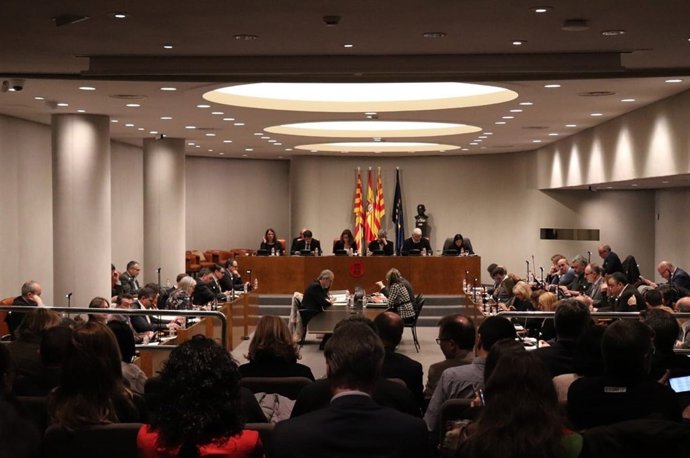Ple de la Diputació de Barcelona de març
