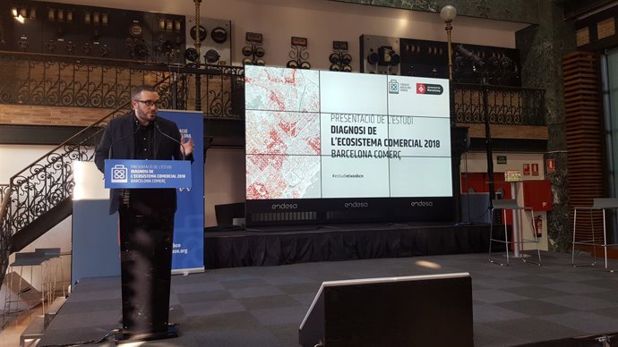 El president de Barcelona Comerç, Salva Vendrell