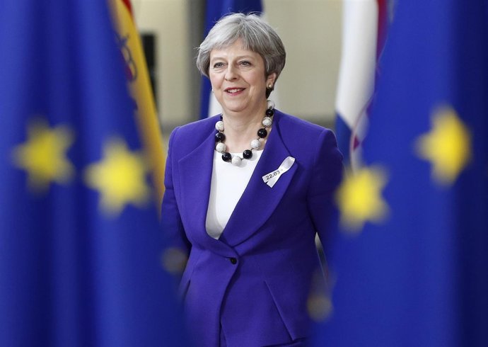 La primera ministra británica, Theresa May