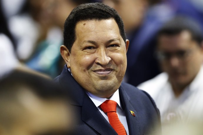 El comandante Hugo Chávez.