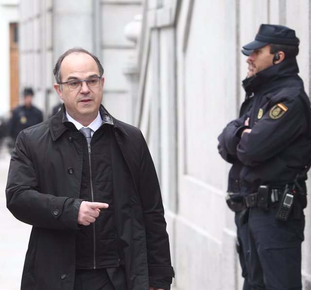 Josep Rull y Jordi Turull llegan al Supremo por la vista del procés