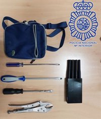 Detenido un joven de 30 años acusado de al menos cinco robos en comercios del centro de Sevilla