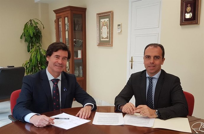 MIllán con Miguel Rus