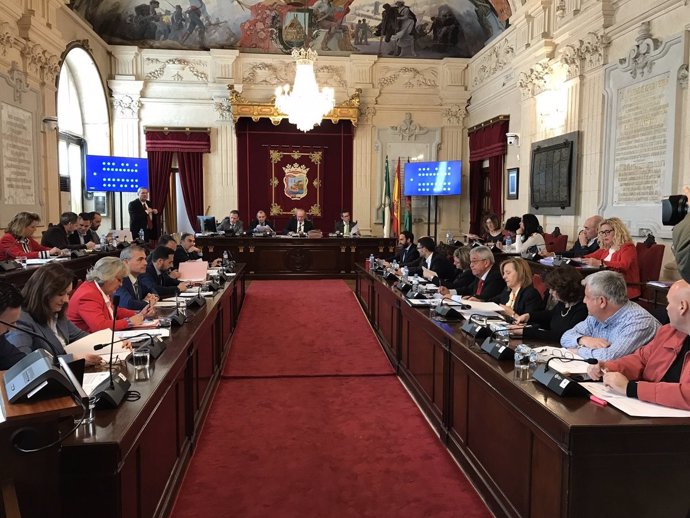 Pleno de Málaga. Marzo 2018 