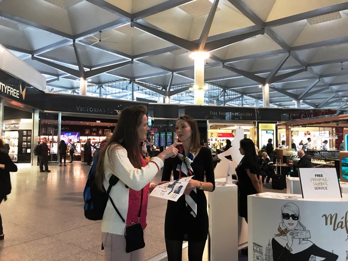 Personal shopper servicio gratis en aeropuerto de málaga