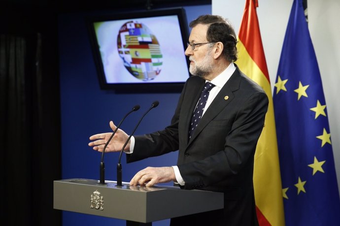 Rueda de prensa de Rajoy tras la cumbre en Bruselas