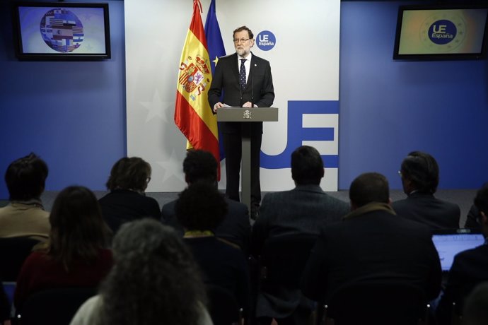 Rueda de prensa de Rajoy tras la cumbre en Bruselas