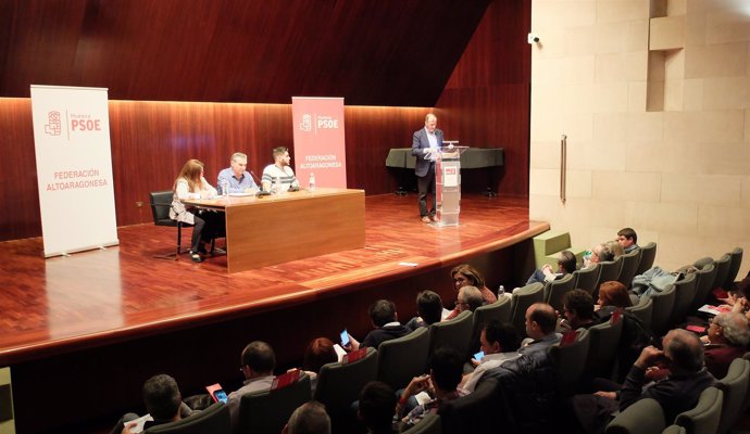 Comité provincial de la Federación Altoaragonesa del PSOE.