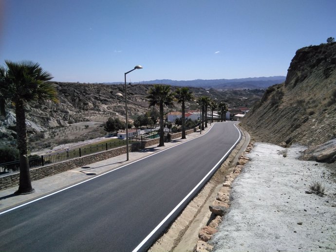 Los Planes Provinciales mejoran la Avenida de Andalucía de Partaloa.
