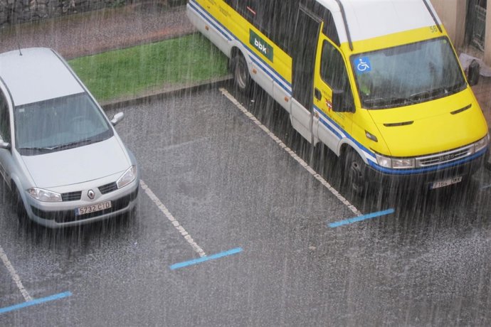 Imagen de Archivo. Lluvias intensas