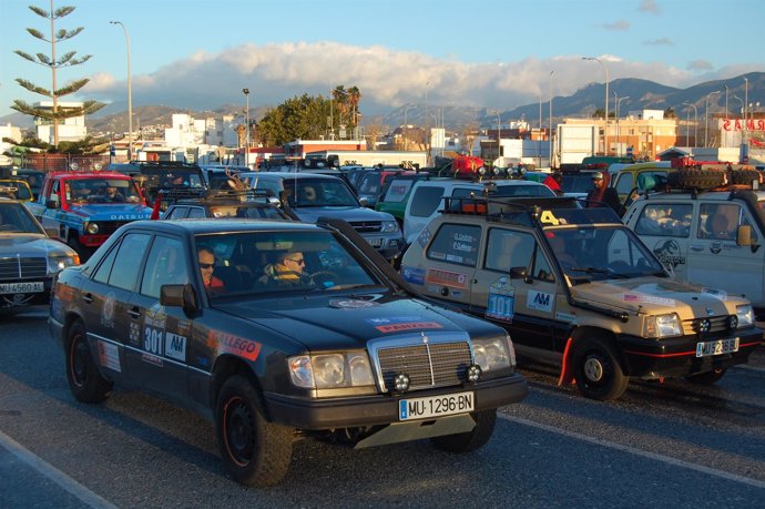 Vehículos parten de Motril a la Maroc Challenge