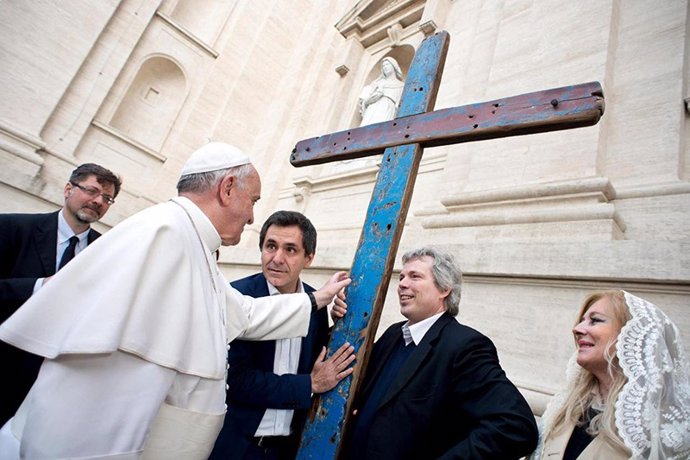 La Cruz De Lampedusa Enviada Por El Papa Francisco Llega A La Diócesis De Coria 