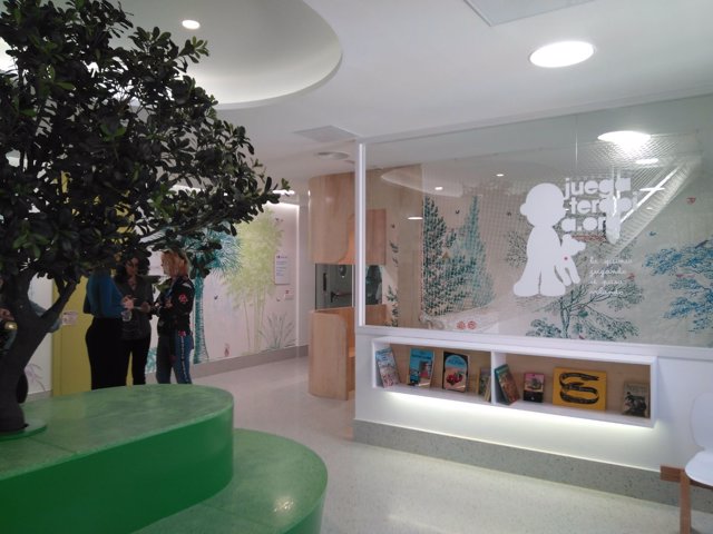 Nueva sala de oncología para dolescentes en el Hospital Niño Jesús