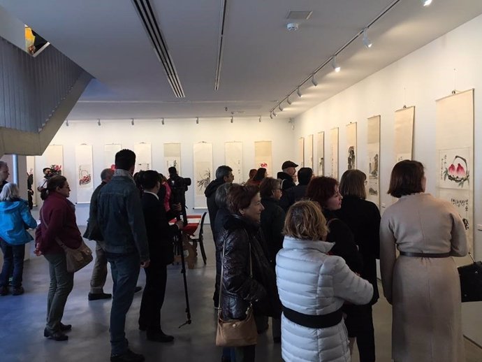 Visitas obra Qi Baishi en Málaga en su primera salida de Asia, a Museum J Rando