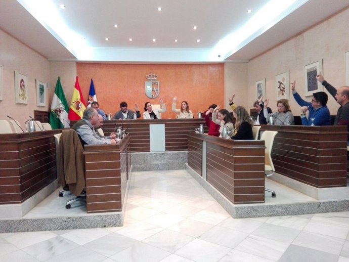 Pleno del Ayuntamiento de Almonte (Huelva)