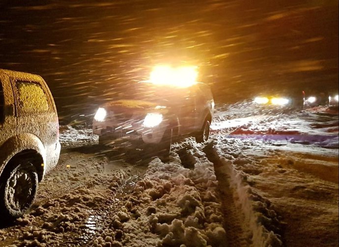 Rescate de los 11 menores y 3 monitores en el monte del Moral